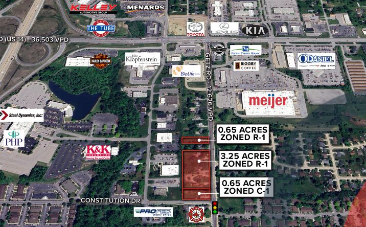 Pictures of Land property located at 1706-1835 Getz Rd, Fort Wayne, IN 46804 for sales - image #1