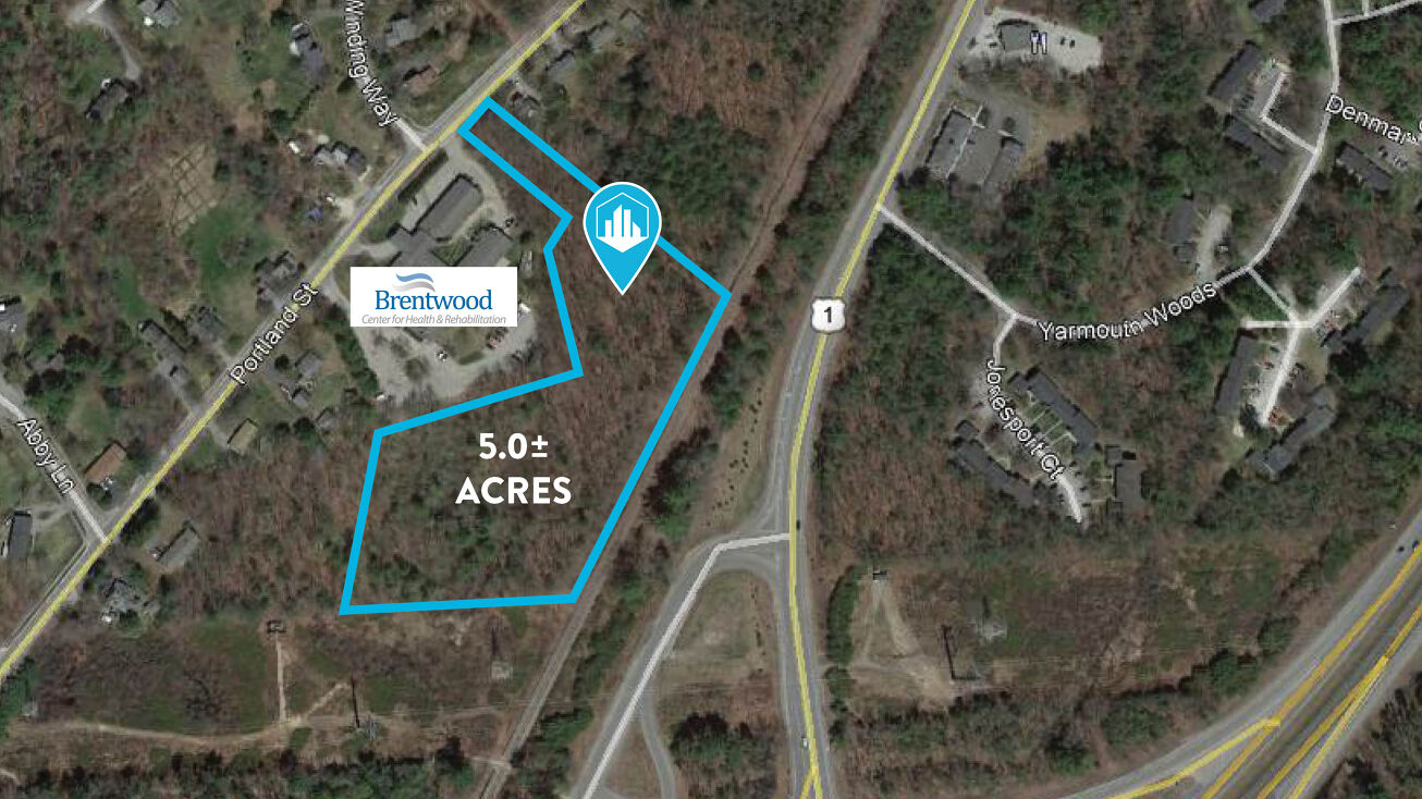 370 Portland St, Yarmouth, ME 04096 Land for Sale 5± Acre