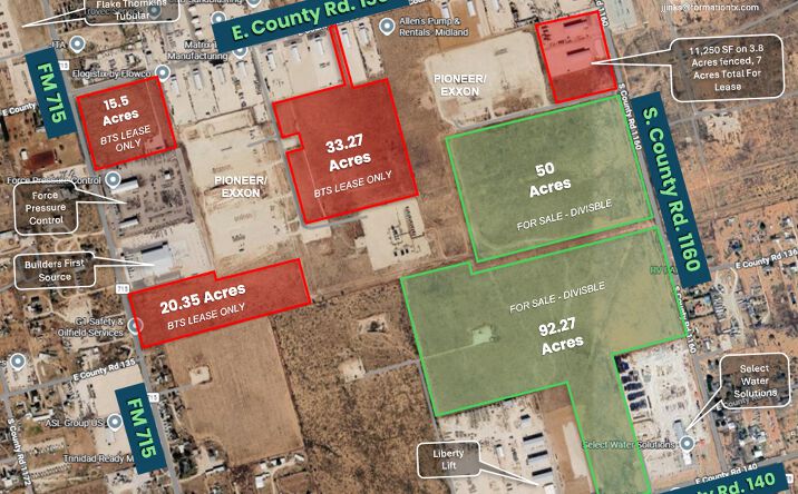 Pictures of Land property located at 714 E County Rd 130, Midland, TX 79706 for sales - image #1