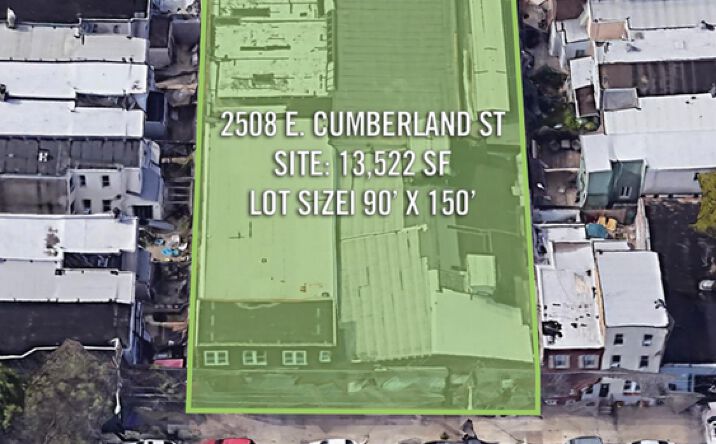 Pictures of Land property located at 2508-16 E Cumberland Street, Philadelphia, PA 19125 for comps - image #1