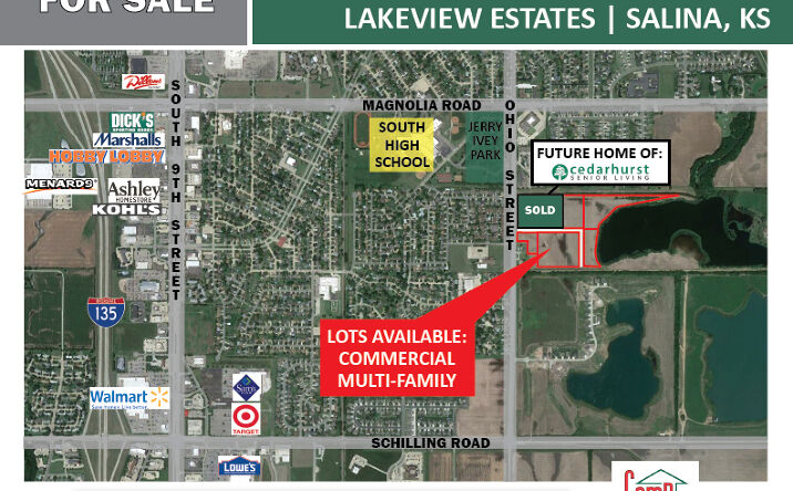 Pictures of Land property located at 1102 LAKE WAY DR SALINA KS 67401, SALINA, KS 67401 for sales - image #1