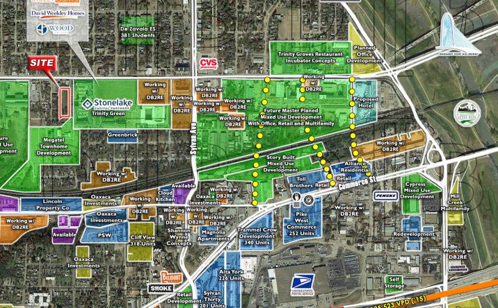 Pictures of Retail property located at 620 Bedford St., Dallas, TX 75212 for sales - image #1