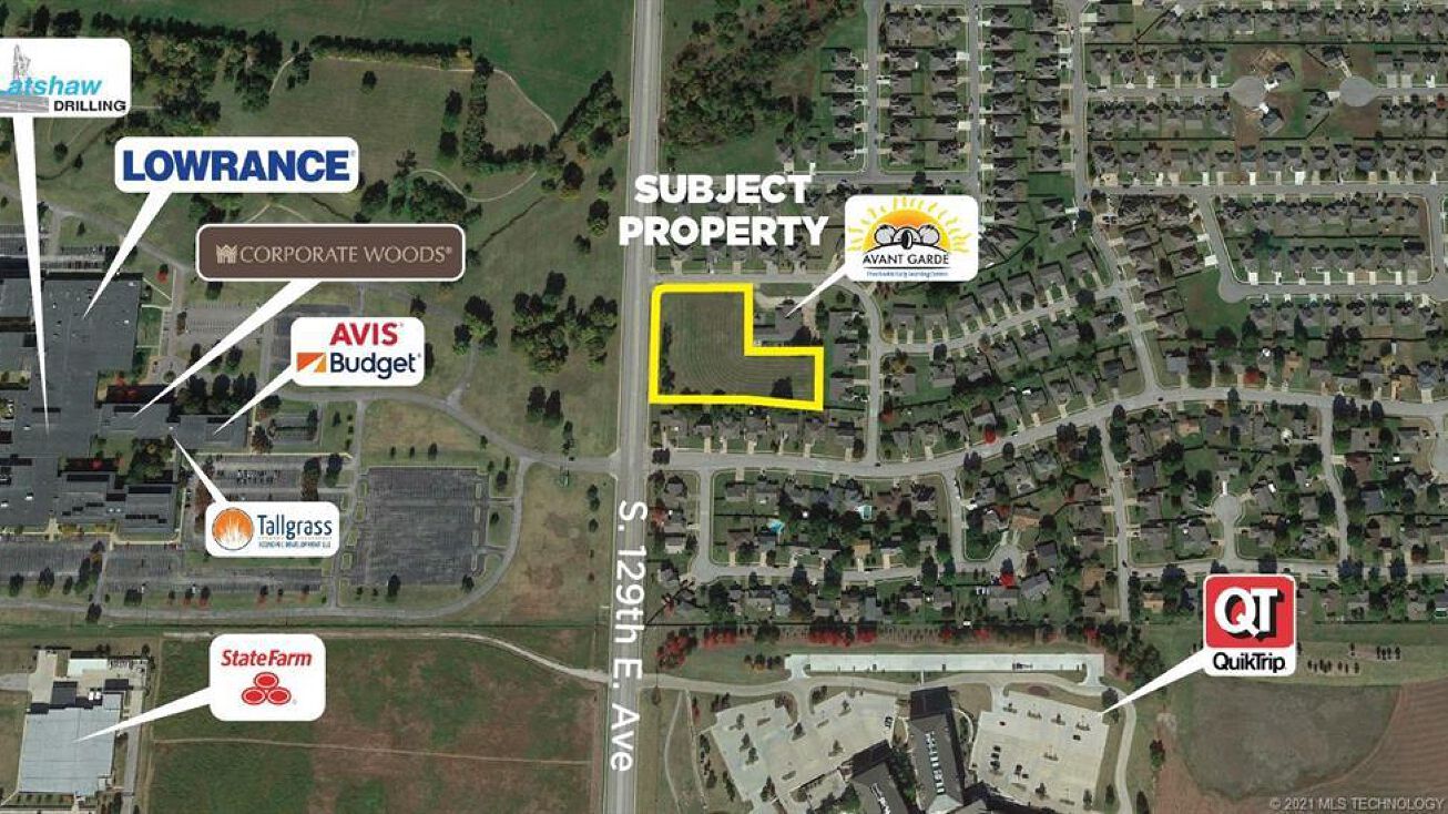 129th E Ave, Tulsa, OK 74146 Land for Sale 129th East Avenue