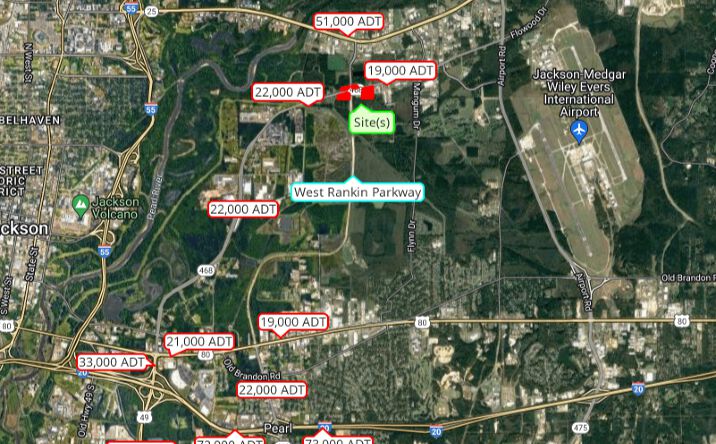 Pictures of Land property located at 2246 Flowood Dr, Flowood, MS 39232 for sales - image #1