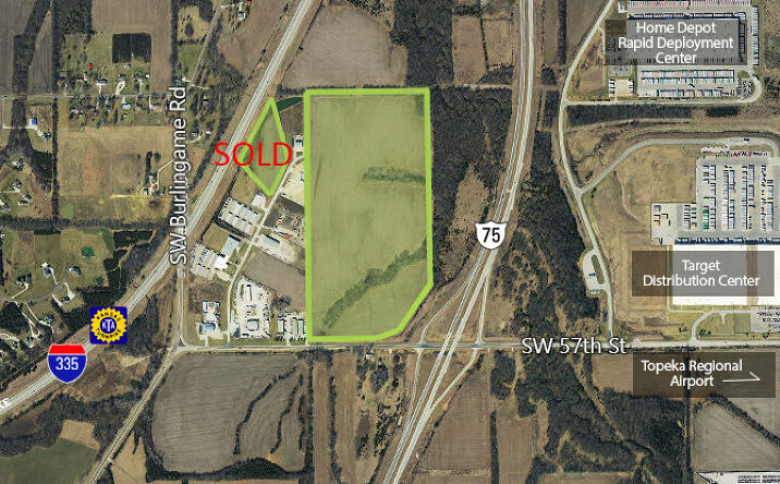 Pictures of Land property located at 57th & Highway 75, Topeka, KS 66609 for sales - image #1
