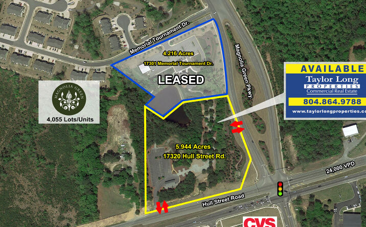 Pictures of Land property located at 17320 Hull Street Rd, Moseley, VA 23120 for sales - image #1