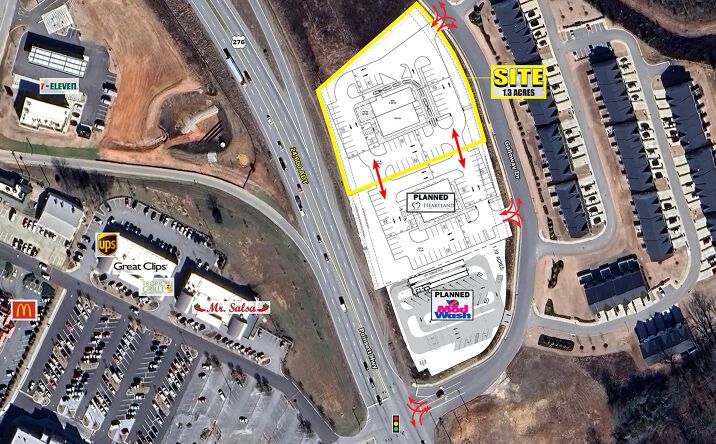Pictures of Land property located at 340 Galloway Dr, Greenville, SC 29609 for sales - image #1
