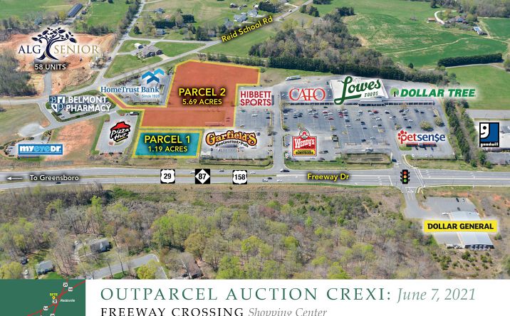 Pictures of Land property located at Parcel 2 Freeway Dr., Reidsville, NC 27320 for comps - image #1