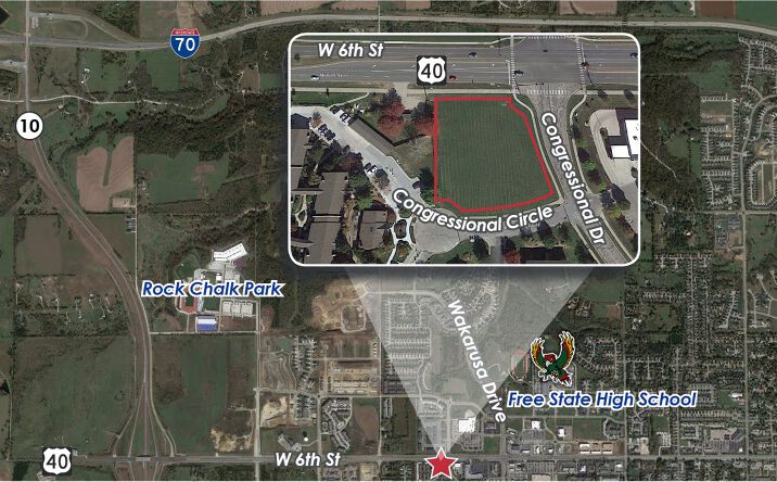 Pictures of Land property located at 5100 Congressional Cir, Lawrence, KS 66049 for comps - image #1