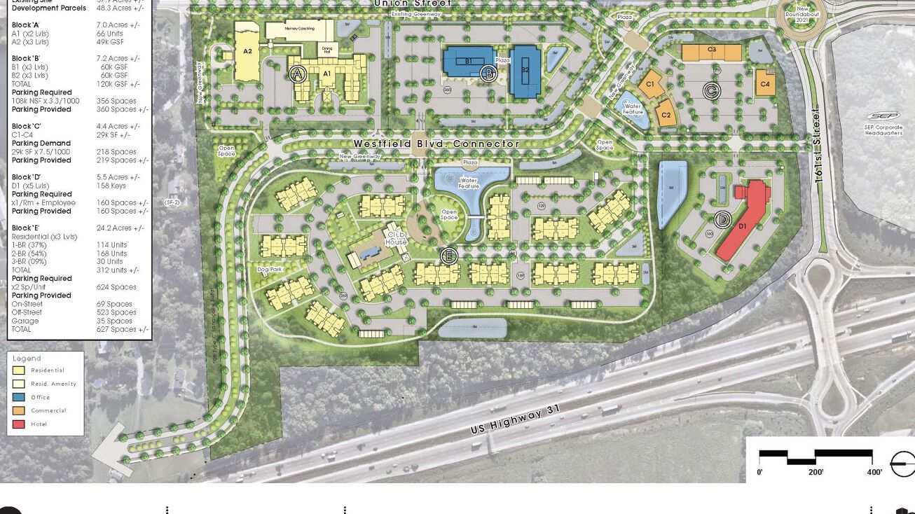 N. Meridian St. and 161st St., Westfield, IN 46074 Land for Sale