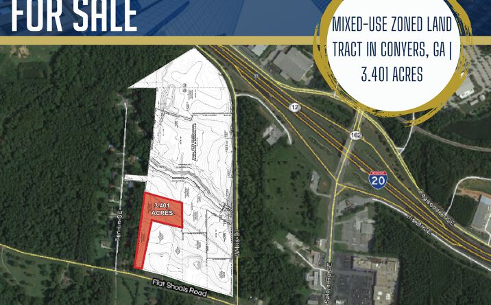 Pictures of Land property located at 1960 Flat Shoals Rd SE, Conyers, GA 30013 for sales - image #1