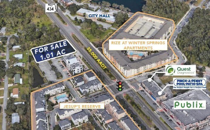 Pictures of Land property located at 115 E State Rd 434, Winter Springs, FL 32708 for sales - image #1