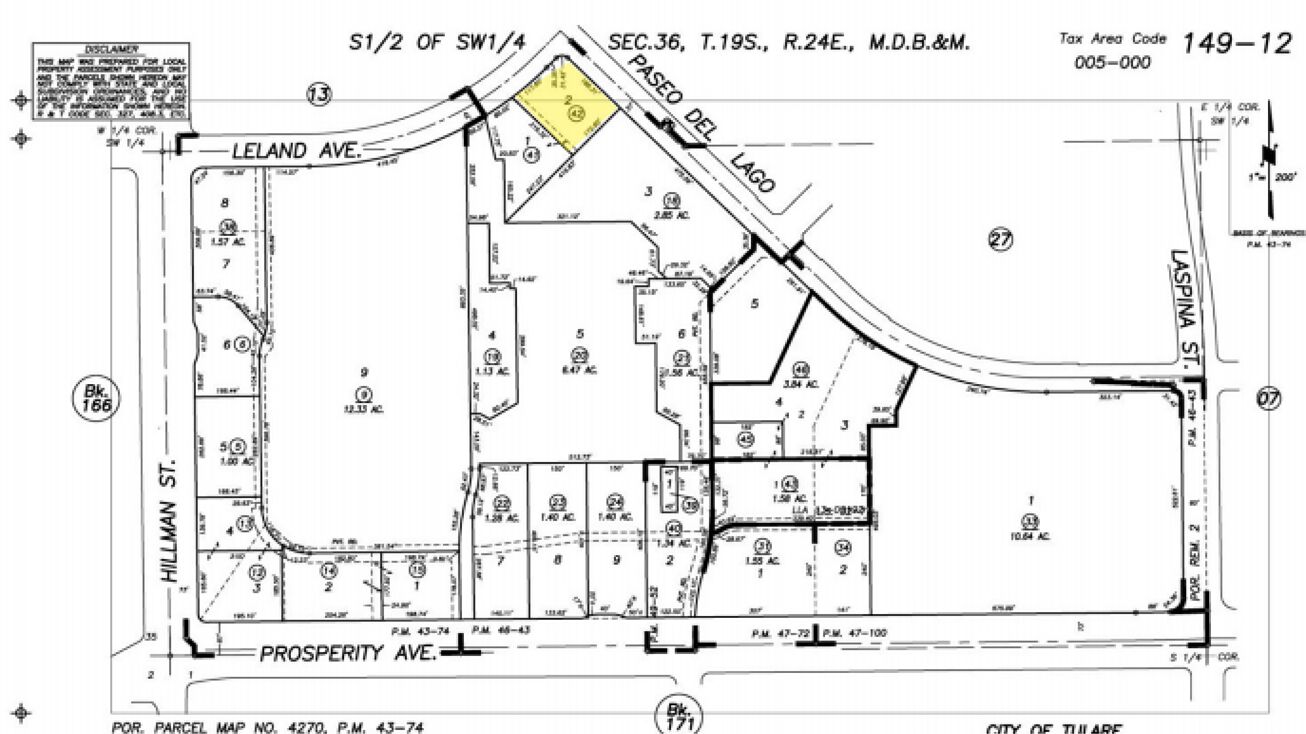 Leland Ave & Paseo Del Lago, Tulare, CA 93274