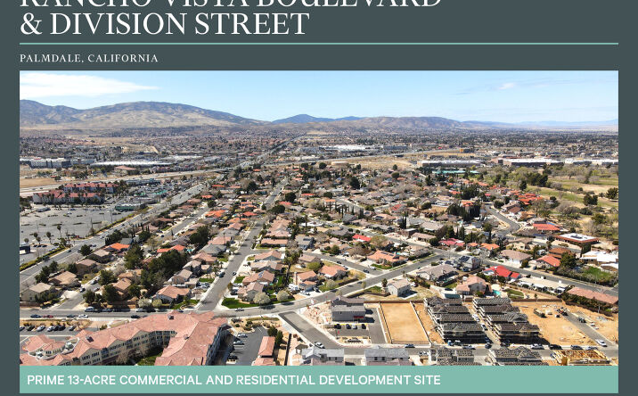 Pictures of Land property located at NW Corner - Division St & Rancho Vista Blvd, Palmdale, CA 93551 for sales - image #1