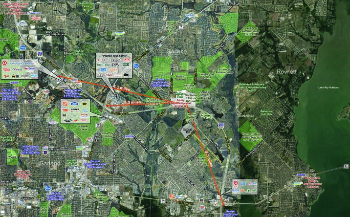 Pictures of Land property located at NEQ PGBT & Miles Road (Tract B), Sachse, TX 75048 for sales - image #1