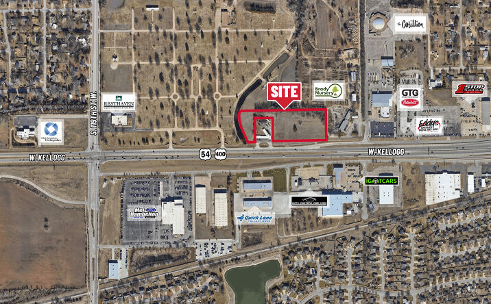 Pictures of Land property located at 11300 Block W. Kellogg, Wichita, KS 67209 for sales - image #1