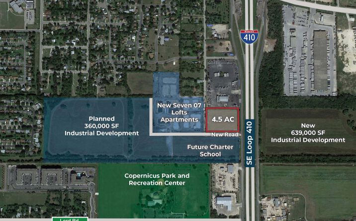 Pictures of Land property located at 439 S East Loop 410, San Antonio, TX 78220 for sales - image #1