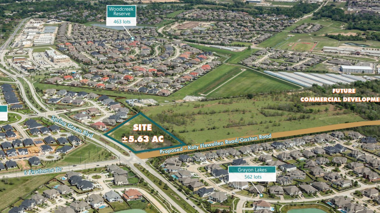 S Firethorne Dr & Spring Green Blvd, Katy, TX 77494 Land for Sale S