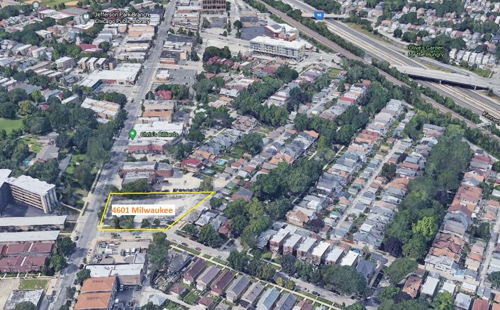 Pictures of Land property located at 4611 N Milwaukee Ave, Chicago, IL 60630 for sales - image #1
