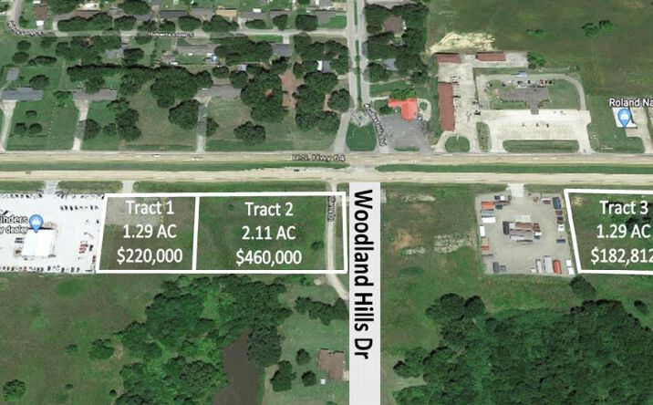 Pictures of Land property located at 224 E. Ray Fine Blvd-Tract 3, Roland, OK 74954 for sales - image #1