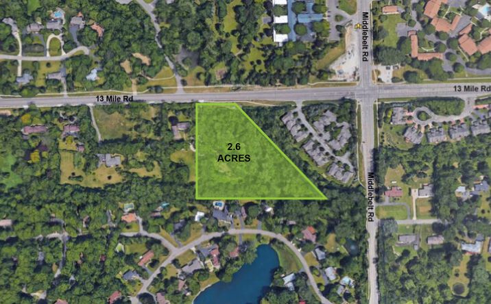 Pictures of Land property located at 13 Mile Rd, Farmington Hills, MI 48334 for sales - image #1