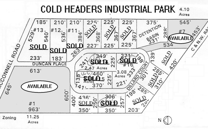 Pictures of Land, Industrial property located at LOT 7 DILLARD COURT, WOODSTOCK, IL, USA, Woodstock, IL 60098 for sales - image #1