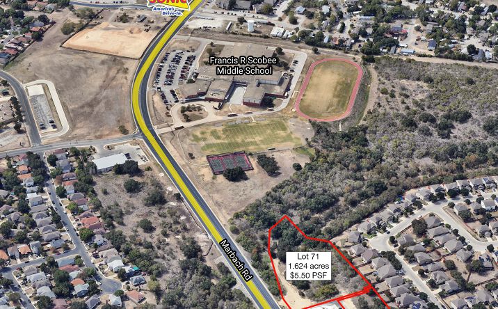 Pictures of Land property located at Big Wolf Creek and Marbach, San Antonio, TX 78245 for sales - image #1