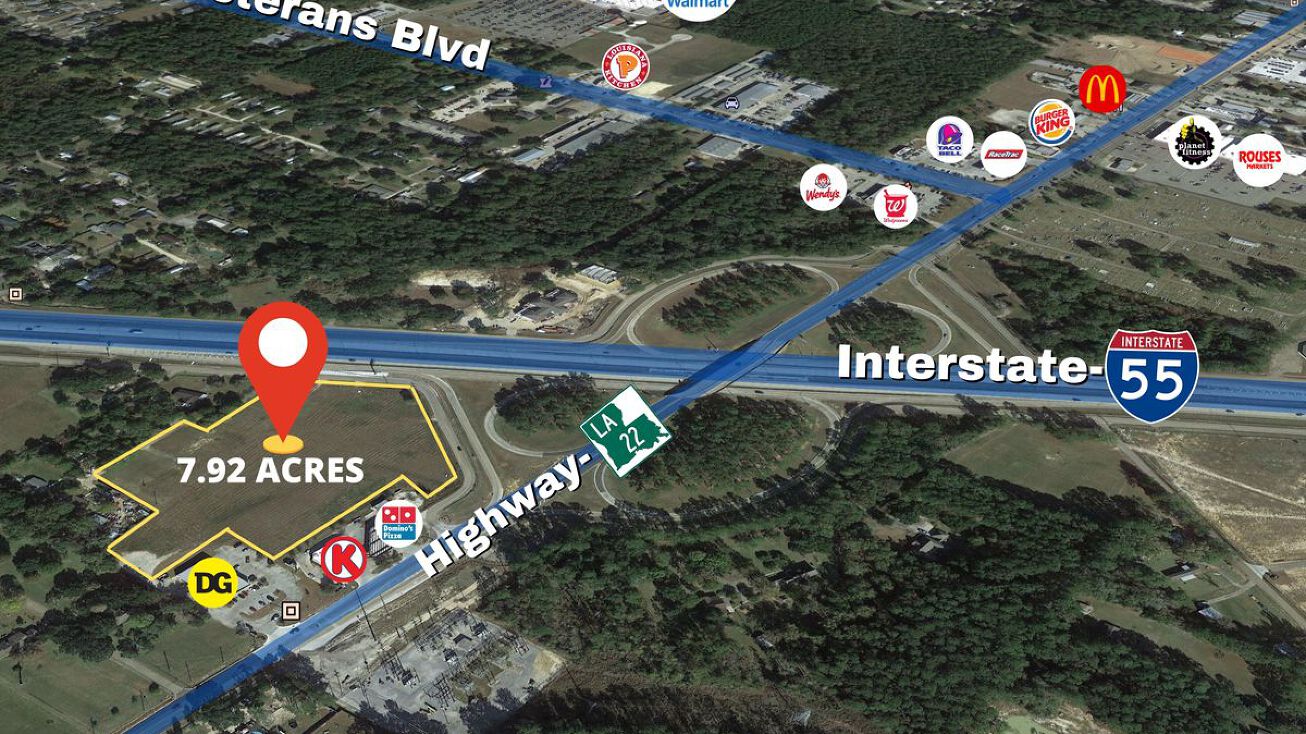 40663 Interstate 55 Service Rd, Hammond, LA 70403 Land for Sale