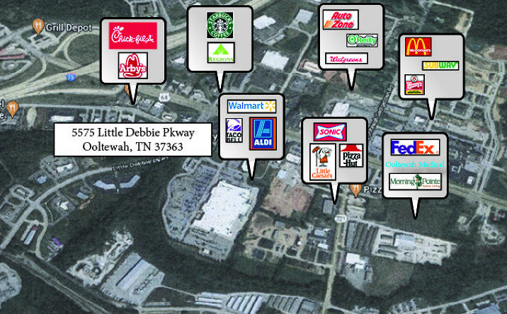 Pictures of Land property located at 5575 Little Debbie Pkwy, Ooltewah, TN 37363 for sales - image #1