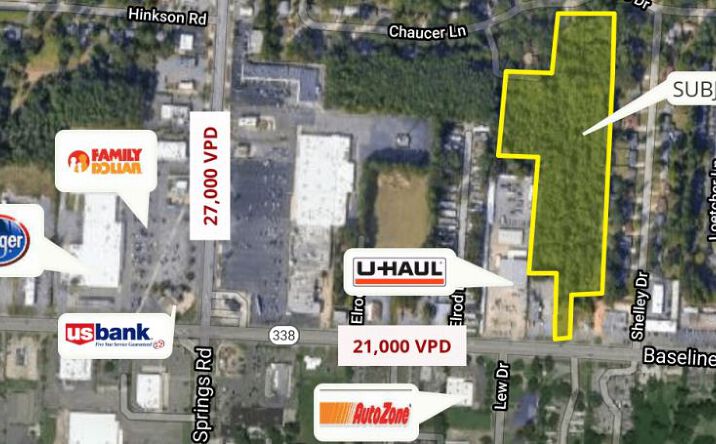 Pictures of Land property located at 5504 Baseline Road, Little Rock, AR 72209 for sales - image #1