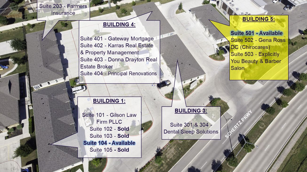 1996 Schertz Pkwy Suite 501, Schertz, TX 78154 Office Property for