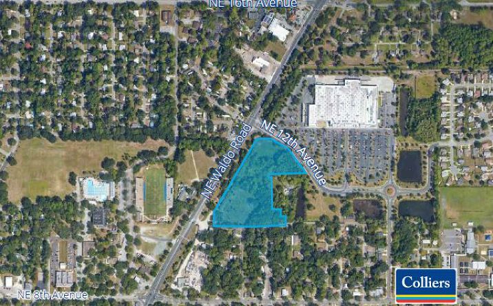 Pictures of Land property located at Corner of NE Waldo Road  & NE 12th Avenue, Gainesville, FL 32601 for sales - image #1