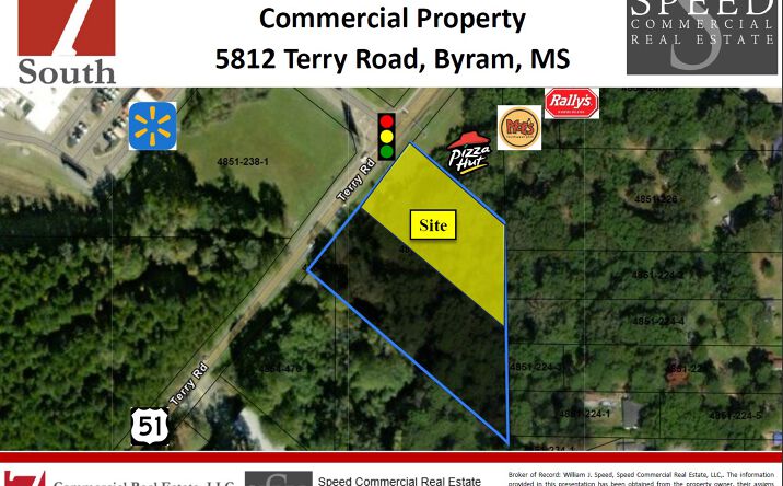 Pictures of Land property located at 5812 Terry Rd, Byram, MS 39272 for sales - image #1