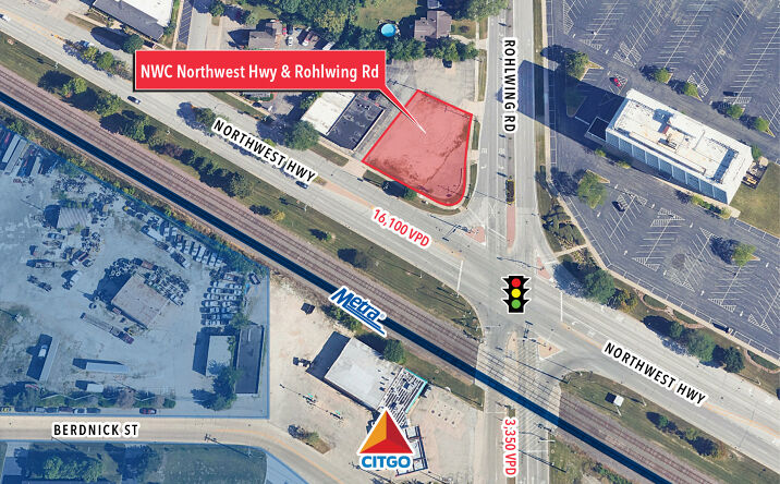 Pictures of Land property located at 756 E. Northwest Highway, Palatine, IL 60074 for sales - image #1