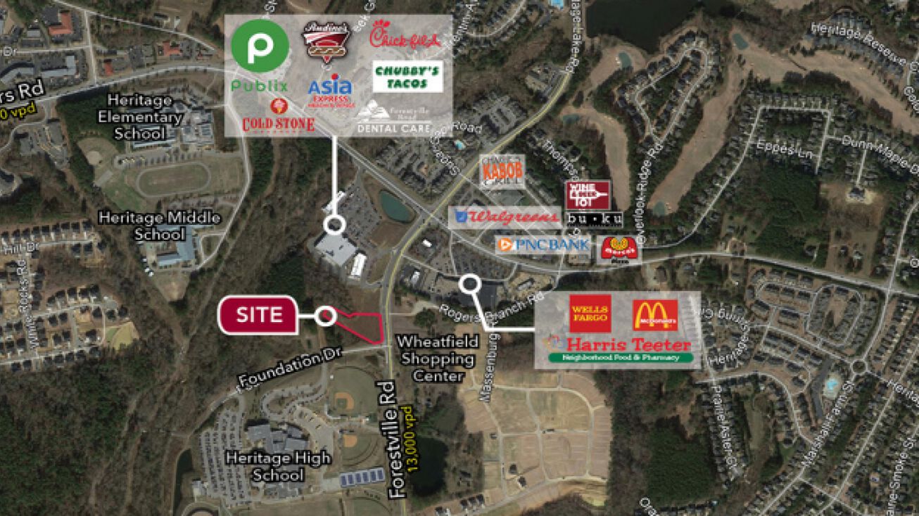 1080 Forestville Rd, Wake Forest, NC 27587