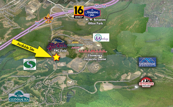 Pictures of Land property located at Montage Mountain Rd, Moosic, PA 18507 for sales - image #1
