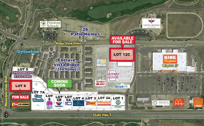 Pictures of Land, Retail property located at 1891 State Highway 7, Erie, CO 80516 for sales - image #1