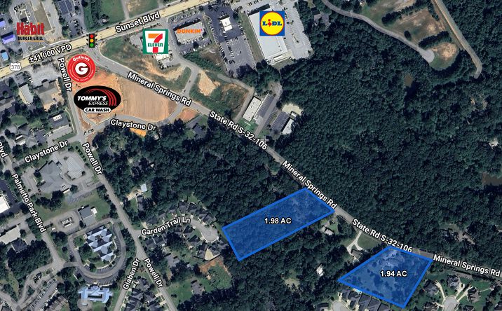 Pictures of Land property located at 2464 Mineral Springs Road, Lexington, SC 29072 for sales - image #1