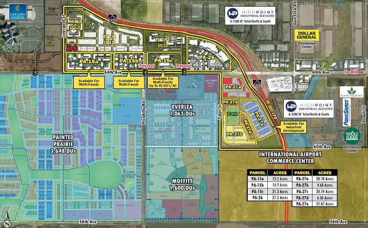 Pictures of Land, Mixed Use, Retail property located at 18591 E 64th Ave, Denver, CO 80249 for sales - image #1