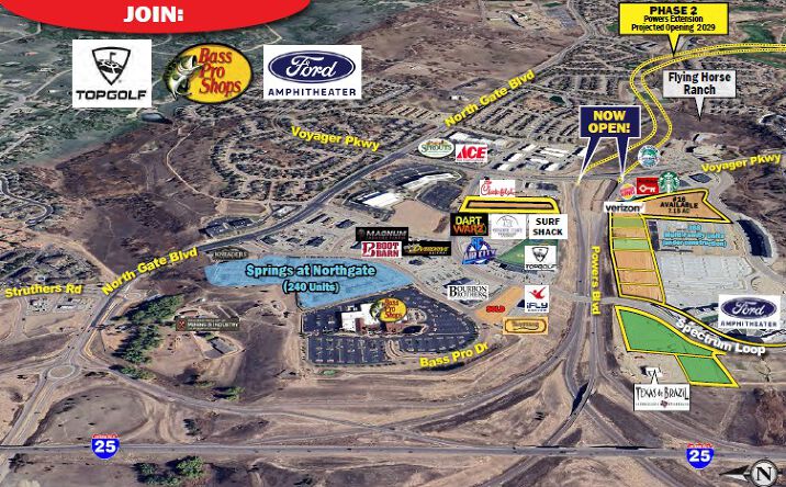 Pictures of Land, Mixed Use, Retail property located at Powers Blvd, Colorado Springs, CO 80901 for sales - image #1