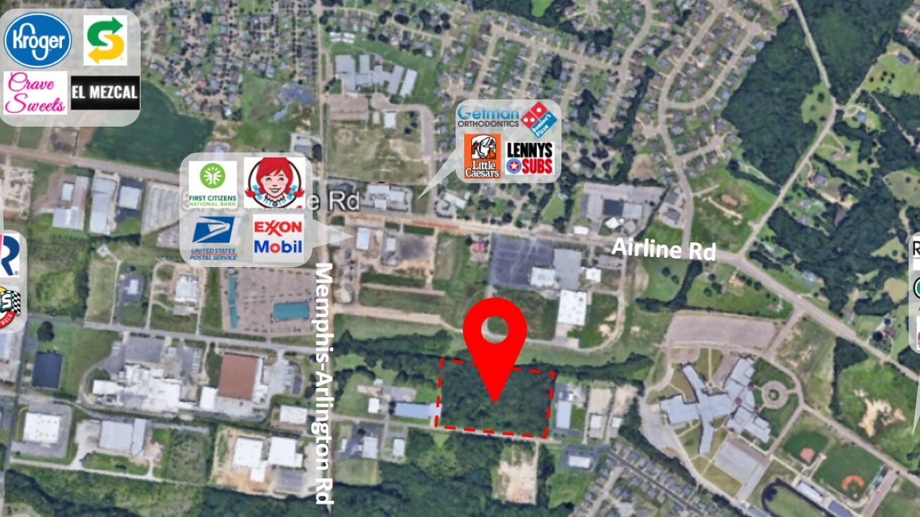 0 Commander Dr, Arlington, TN 38002 Land for Sale Arlington