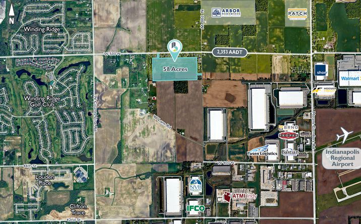 Pictures of Land property located at W. 500 N, McCordsville, IN 46055 for sales - image #1