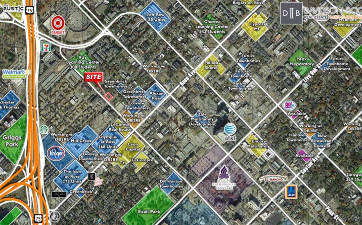 Pictures of Land property located at 1910 N Washington Ave, Dallas, TX 75204 for sales - image #1