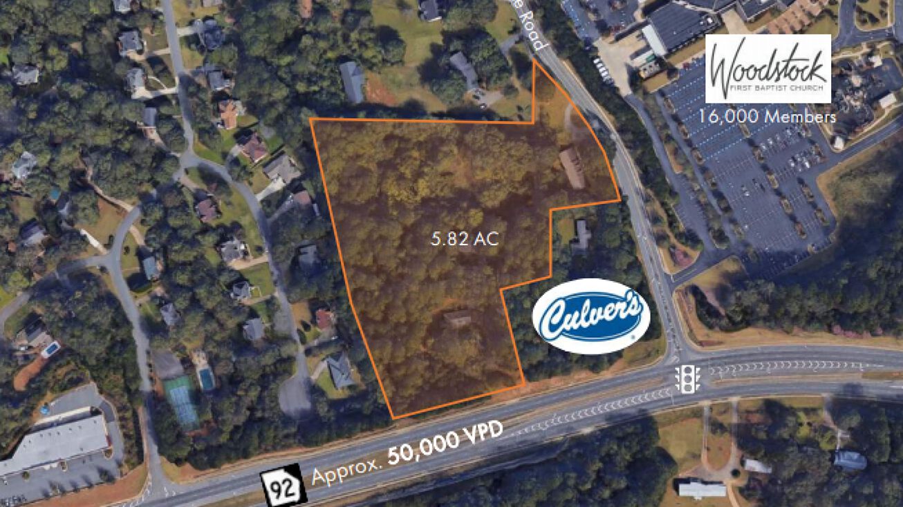 Hwy 92 & Neese Rd, Woodstock, GA 30188