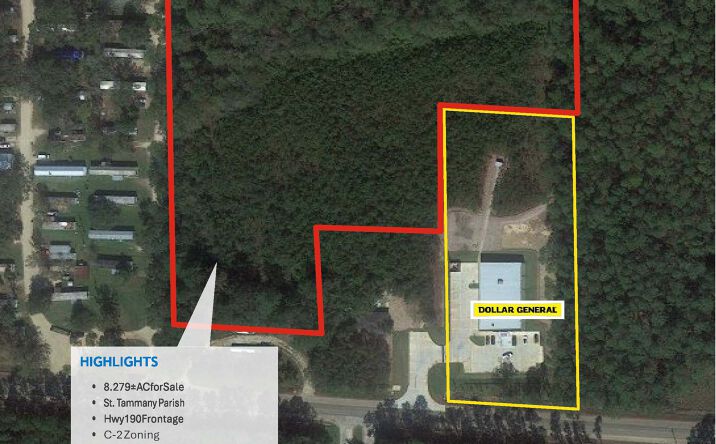 Pictures of Multifamily, Land property located at Ronald Reagan Hwy (US-190), Covington, LA 70433 for sales - image #1