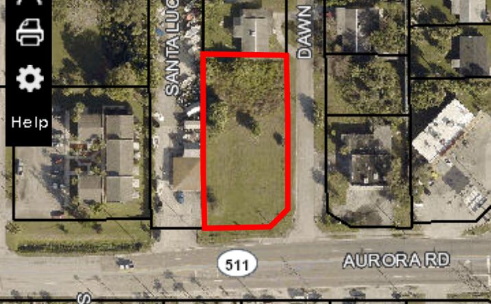 Pictures of Land, Mixed Use, Multifamily, Office, Retail property located at 1792 Dawn Dr, Melbourne, FL 32935 for sales - image #1