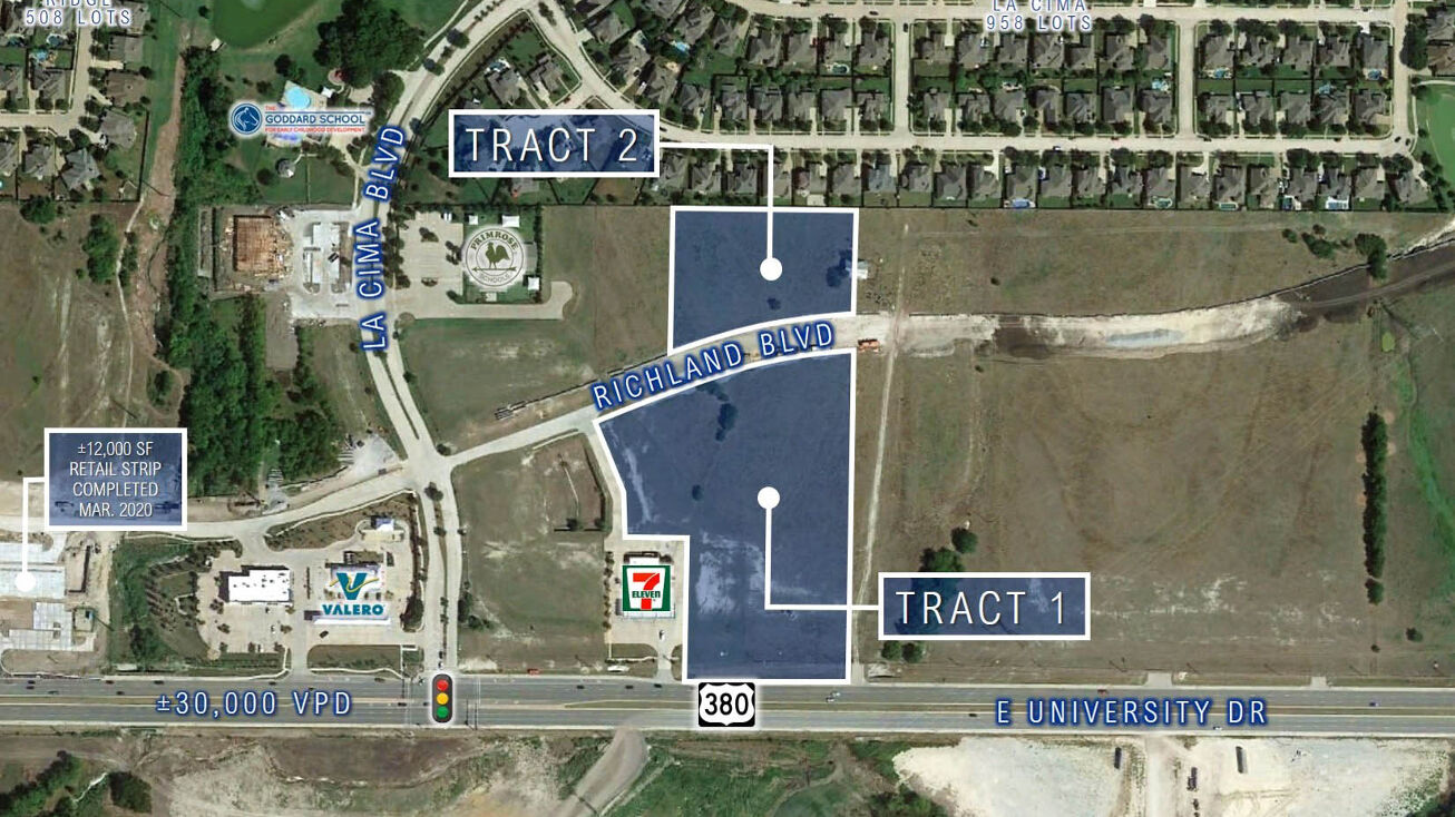 La Cima Blvd, Prosper, TX 75078 Land for Sale ±10.12 Acre