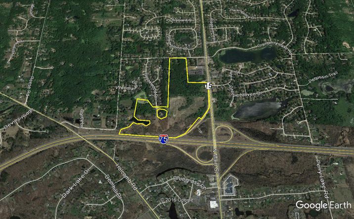 Pictures of Land property located at M-15 & I-75, Independence charter Township, MI 48348 for sales - image #1