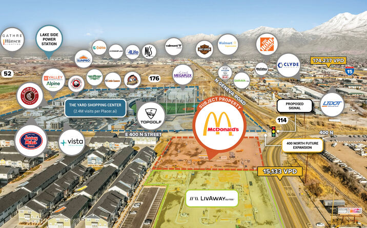 Pictures of Retail property located at 391 N Geneva Rd, Vineyard, UT 84059 for sales - image #1