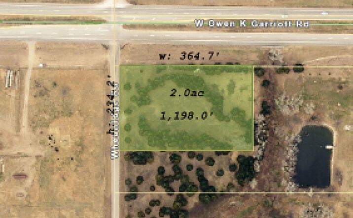 Pictures of Land property located at Highway 412 & Wheatridge, Enid, OK 73703 for sales - image #1